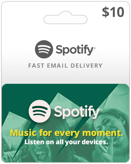 Гифт карта spotify
