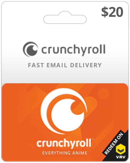 $20 Crunchyroll Gift Card