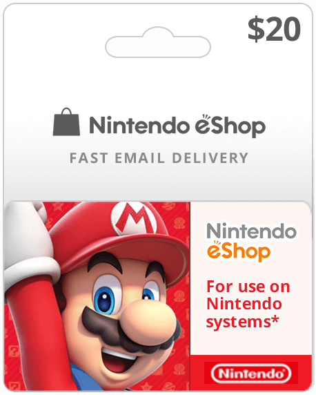 Buy Mexico Nintendo eShop Gift Cards Online - Email Delivery